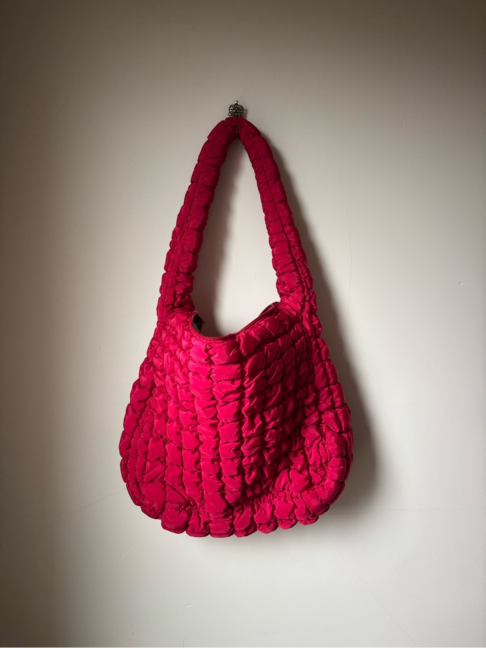 Wild Fable Red Quilted Shoulder Bag